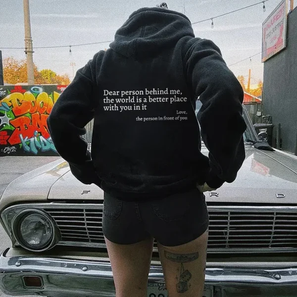 Dear Person Behind Me Sweatshirt - Image 2