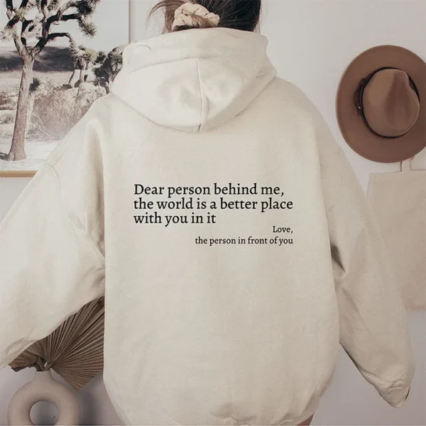 Dear Person Behind Me Sweatshirt - Image 4