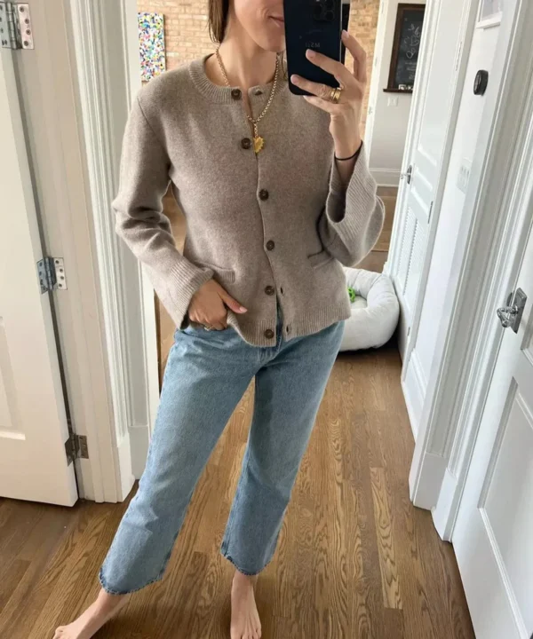 Soft Button Cardigan - Image 4
