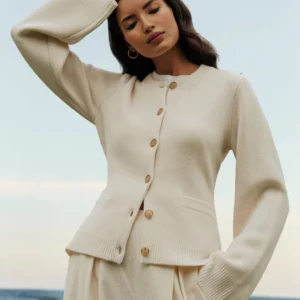 Soft Button Cardigan